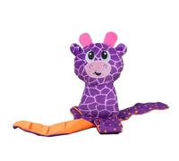 Nina Ottosson Interactive Dog Treat Toy | Giraffe Snuffle Mat & Plush Toy | Hide Treats for Sniffing & Foraging | Mental Stimulation & Boredom Relief | Squeaky Plush Toy for Interactive Play