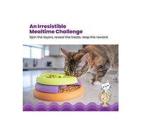 Nina Ottosson Lickin Layers Kitty Puzzle Feeder Toy Print