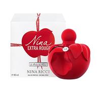 NINA Ricci 450-54574 Fragrance Nina Extra Rouge EDP Spray 80 ml for Adults, Built for Long-Lasting Everyday Fragrance wear, 80 ml