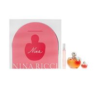 Nina Ricci Nina 3 Piece Gift Set: Eau de Toilette 80ml - Rollerball 10ml - Eau d | TJ Hughes