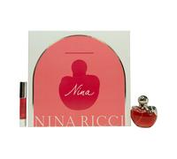 Nina Ricci Nina Gift Set 50ml EDT + 2.5g Its Lipstick - Iconic Pink