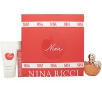 Nina Ricci Nina Eau De Toilette 50ml, 10ml + Body Lotion 75ml Gift Set 50ml