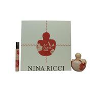 Nina Ricci Nina Gift Set 80ml EDT Spray + 75ml Body Lotion + 10ml EDT Rollerball