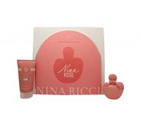 Nina Ricci Nina Rose Les Belles De Nina 50ml Eau De Toilette Gift Set With 75ML Body Lotion