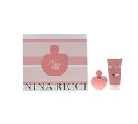 Nina Ricci Nina Rose Les Belles De Nina 50ml Eau De Toilette Gift Set With 75ML Body Lotion