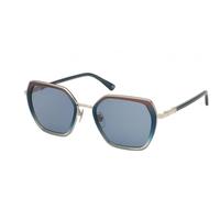 Nina Ricci Women's SNR3595406LH Geometric/Octagonal Sunglasses in Blue Nina Ricci Blue One Size
