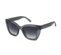 Nina Ricci SNR376 819 Woman Sunglasses Acetate Grey Smoke Squared Normal Shaded