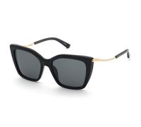 Nina Ricci SNR436 700 Woman Sunglasses Acetate Black Smoke Squared Normal