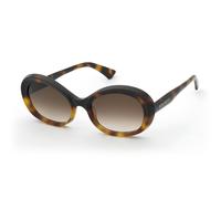 Nina Ricci Snr459-550ape Woman Sunglasses Brown Brown Gradient Brown/CAT2 Women