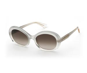 Nina Ricci SNR459 0G49 Woman Sunglasses Acetate Grey Brown Geometric Normal Nuanced