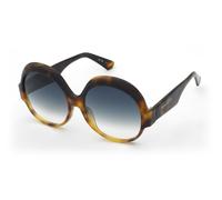 Nina Ricci SNR464 0APE Woman Sunglasses Acetate Havana Green Round Normal Nuanced