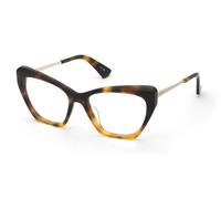 Nina Ricci VNR415 0APE Woman Optical frames Acetate Havana Butterfly
