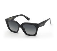 Nina Ricci Woman Nina Ricci SNR458 700 Sunglasses Acetate Black Smoke Squared Normal Nuanced
