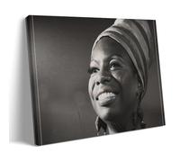 Nina-Simone-1960s Canvas Posters, Living Room Posters, Bedroom Painting, Wall Art Painting, Prints, Modern Home Decoration Painting, Boys and Girls Room Decoration Painting 24 x 36 inches (60 x 90 cm)