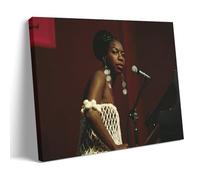Nina-simone Art Canvas Posters, Living Room Posters, Bedroom Painting, Wall Art Painting, Prints, Modern Home Decoration Painting, Boys and Girls Room Decoration Painting 20 x 30 inches (50 x 75 cm)