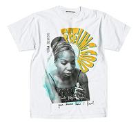 Nina Simone Art T-Shirt White S