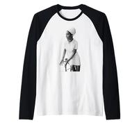 Nina Simone Jazz Gospel Singer Duffy Archive Photography Raglan Baseball Tee