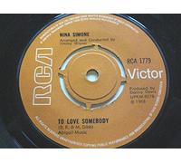 Nina Simone - Nina Simone To Love Somebody/I Can't See Nobody 7" RCA Victor RCA1779 VG 1968