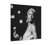 Nina-simone Singer Canvas Posters, Living Room Posters, Bedroom Painting, Wall Art Painting, Prints, Modern Home Decoration Painting, Boys and Girls Room Decoration Painting 20 x 20 inches (50 x 50 cm