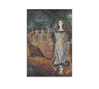 Ninainai Painter Works Leonora Carrington Poster Picture Print Canvas Poster Wall Paint Art Posters Decor Modern Home Artworks 08x12inch(20x30cm)