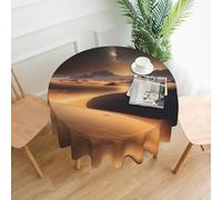 Ninainaid Desert Stars Prints Tablecloth water-repellent fabric Washable Polyester Table Cloth Decorative Table Cover for Wedding Party Dining Banquet