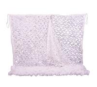 NINAT Camouflage Netting 2Mx3M White Army Camo Net For Camping Military Hunting Shooting Sunscreen