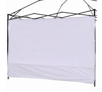 NINAT Canopy Sunwall 3M Sunshade Privacy Panel for Gazebos Tent Waterproof Sun Wall for Straight Leg Gazebos 1 Pack Sidewall Only (Canopy Frame Not Included) White Panel Wall