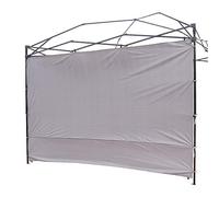 NINAT Canopy Sunwall 3M Sunshade Privacy Panel for Gazebos Tent Waterproof Sun Wall for Straight Leg Gazebos 2 Pack Sidewall Only (Canopy Frame Not Included) Gray Panel Wall