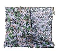 NINAT Digital Woodland Camouflage Netting Army Camo Net for Camping Military Hunting Shooting Multicolor Sunscreen Nets 2x3M,3x3M,4x5M,6x6M (150D (3M x 3M))