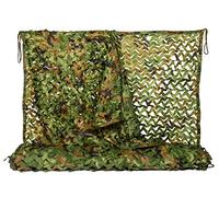 NINAT Woodland Camouflage Netting Army Camo Net for Camping Military Hunting Shooting Sunscreen Nets 1x2M,2x3M,1.5x4M,2x5M,2x6M,2x8M,3x3M,4x5M,4x6M,6x6M