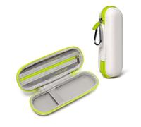 Nincha Compact Travel Trimmer Case for Hybrid Electric Trimmer and Shaver, Face + Body Groomer QP2724/90, QP2834/70, QP1924/70, QP6531/70, QP4631/90, Hard Carrying Case, White&Limegreen