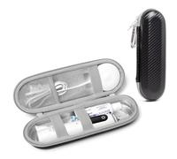 Nincha Hard Shell Electric Toothbrush Case - for Oral-B iO/Pro/Smart Series, for Philips Electric Toothbrush, Bigger Size Travel Case Fits All Powered Toothbrushes and Accessories Black