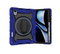 nincyee Tablet Case for Huawei MatePad Air 12" 2025/2024/Air 12X 2025, Kids Rainbow Heavy Duty Silicone Shockproof Case with Pencil Holder, Shoulder Strap, Rotating Fold Kickstand, Hand Strap