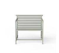 NINE 19 Outdoors Lounge Armchair Gray