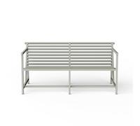 NINE 19 Outdoors Lounge Bench Gray