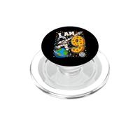 Nine 9th Birthday Astronaut Galaxy Space 9 Year Old Boys PopSockets PopGrip for MagSafe