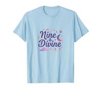 Nine & Divine: Celestial Magic for Dreamers T-Shirt, Men, Baby Blue, XL
