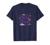 Nine & Divine: Celestial Magic for Dreamers T-Shirt, Men, Navy, 4XL