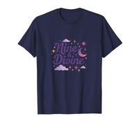 Nine & Divine: Celestial Magic for Dreamers T-Shirt, Men, Navy, 6XL