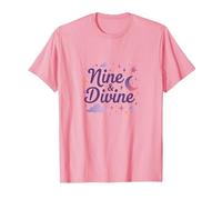 Nine & Divine: Celestial Magic for Dreamers T-Shirt, Men, Pink, XXL