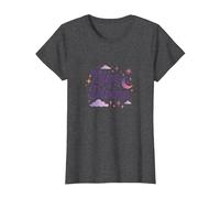 Nine & Divine: Celestial Magic for Dreamers T-Shirt, Women, Dark Heather Grey, XXL