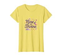 Nine & Divine: Celestial Magic for Dreamers T-Shirt, Women, Lemon, XXL