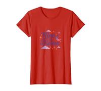 Nine & Divine: Celestial Magic for Dreamers T-Shirt, Women, Red, 3XL