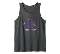 Nine & Divine: Celestial Magic for Dreamers Tank Top, Men, Dark Heather Grey, M