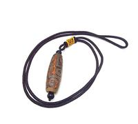 Nine Eye Tibet Dzi Pendant Drop Choker Nacklace Stone Materials able Style Tibet Heaven Bead Bring Good Luck