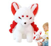 Nine Fox Plush - Soft Cuddly Animal Doll, Cartoon Fox Toy | Exquisite Nine-Tailed Stuffed Animal For Girls, For Christmas, Valentine's Day, Easter, Birthday, Kids Room