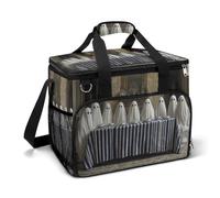 Nine Ghosts at The Long Rectangular Table Camping Cooler Bag Insulated Beach Coolers Portable Leak Proof Bags with Shoulder Strap