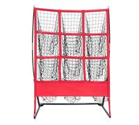 Nine Grid Baseball Nets Practice Training Softball Pitching Strike Zone Target Net With 9 Pocket Backstop in the home backyard field and other outdoor and indoor places for baseball training