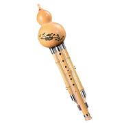 Nine-hole Hulusi Chinese National Musical Instrument Beginner Playing Type Hulusi Flute Professional Hulusi (Color : F key)