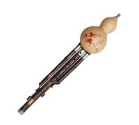 Nine-hole Hulusi Handmade Cucurbit Flute Chinese Traditions Gourd Flute In Bc-flat Key Gourd Instrument For Beginners